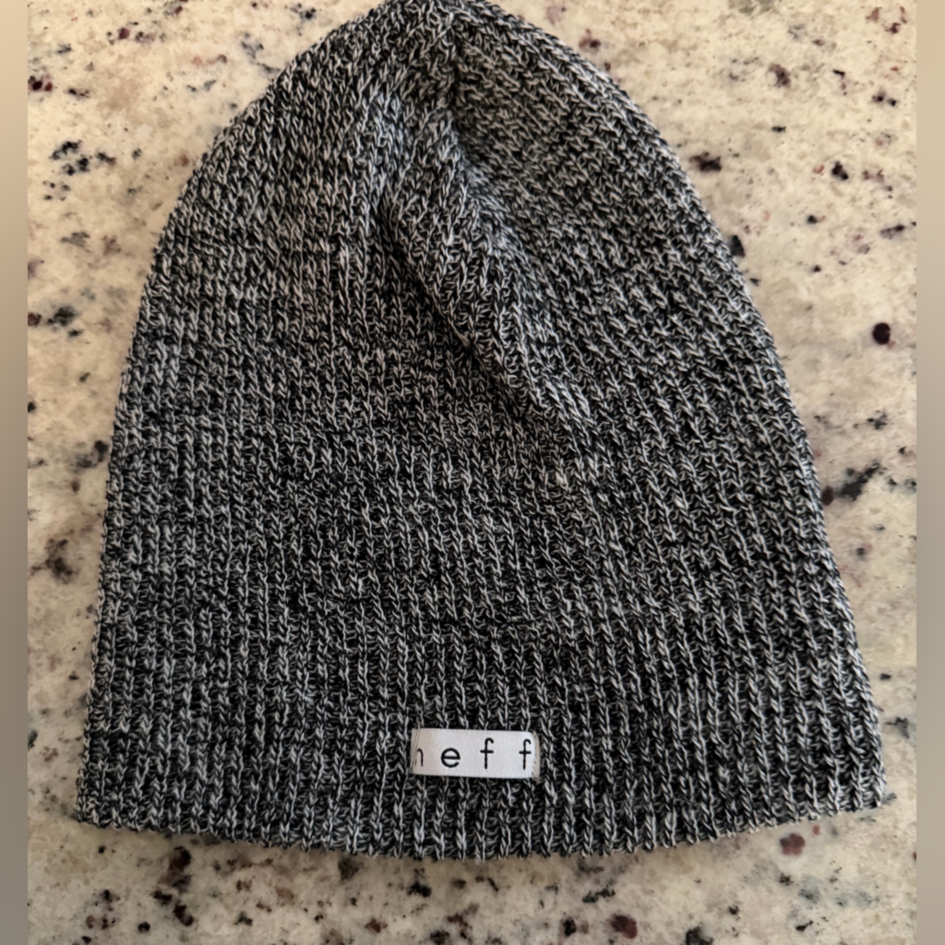 Nerf Black And Gray Knit Hat